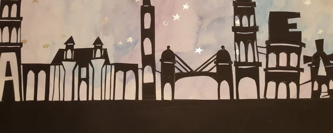 Klas 3 beeldende vorming: architectuur, skyline