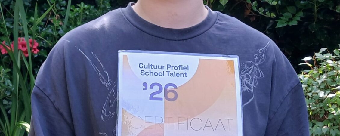 Winnaar Robin Meerwaldt Cultuur Profielschool talent 2026 SSGN